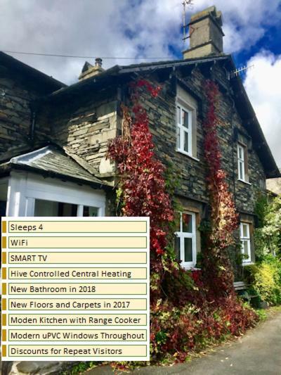 Coniston Cottage Lake View 外观 照片